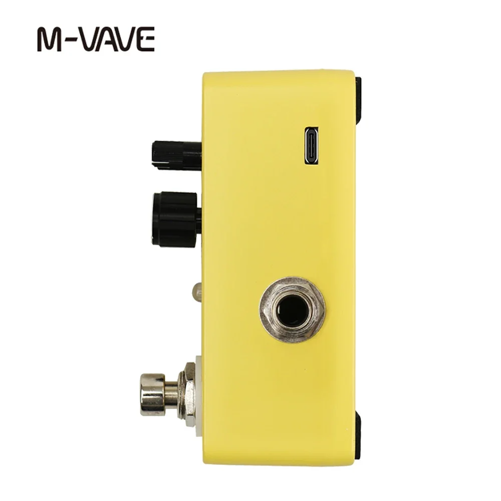 Классическая Теплая Педаль Эффектов Для Гитары M-VAVE Обход С Плавными Искажениями