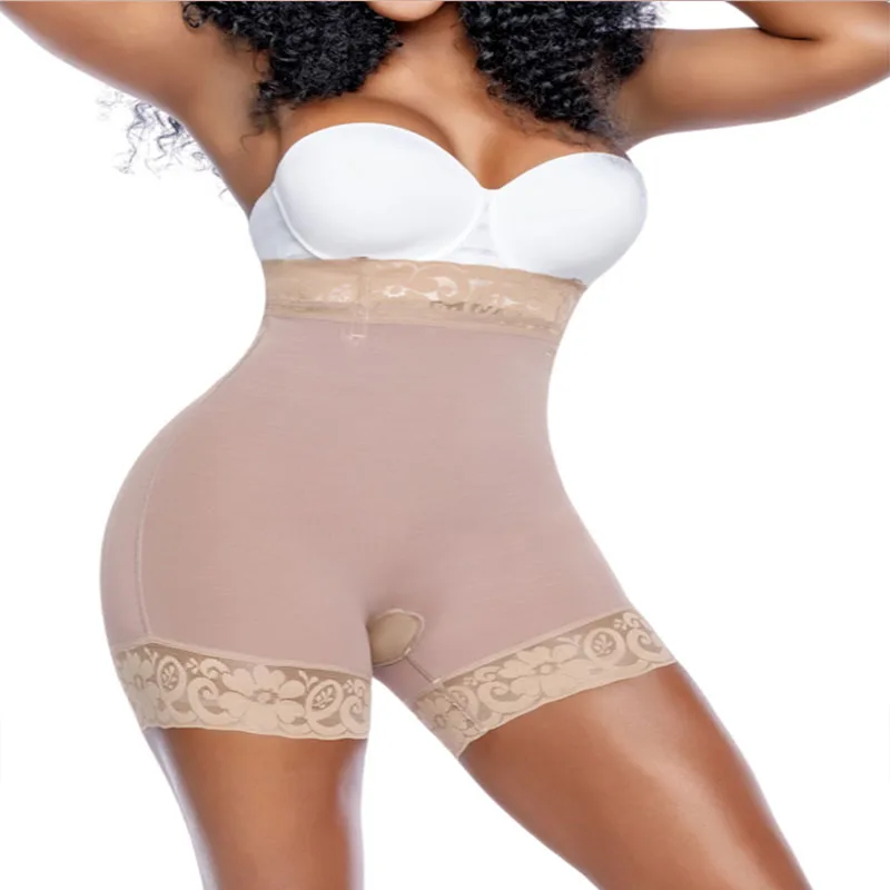 High Waisted Shaping Thong for Women, Tummy Control Underwear with Butt Lifting Effect