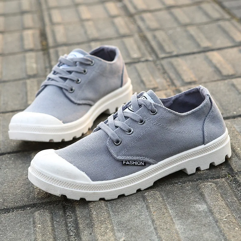 

Casual Simple Men Shoe 2022 New Spring Canvas Shoes Low-top Student Men Shoe Trend Breathable Sports Hiking Shoe Chaussure Homme