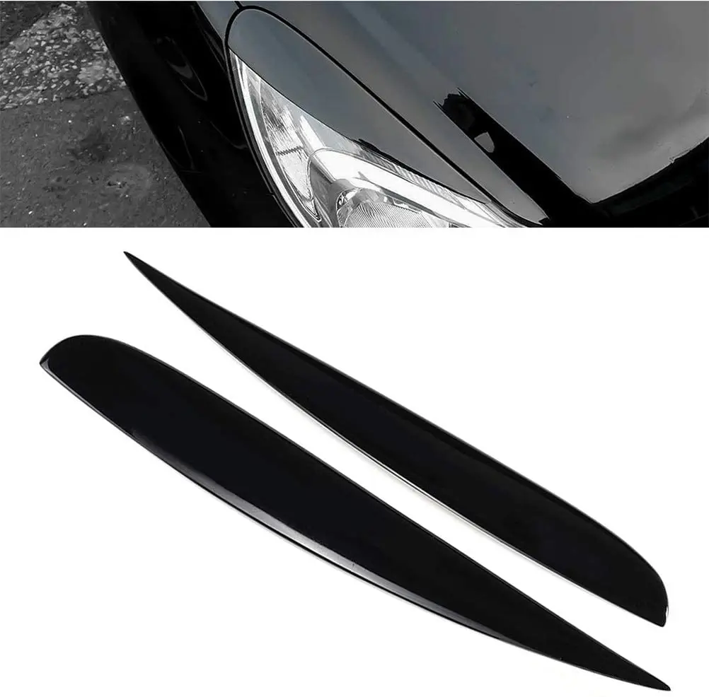 Фото Защитная накладка на фары (реснички/брови) для Vauxhall Corsa D VXR 2006-2014 - N25R №2