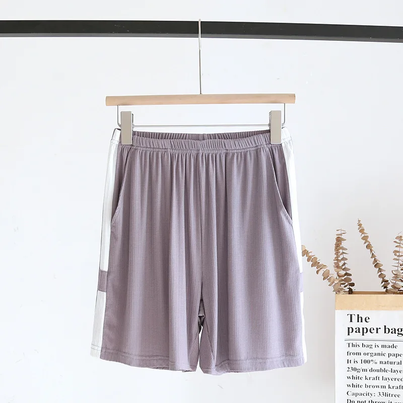 Summer Lounge Wear Home Pant With Pocket Modal Sleepwear Pajama Pants Women Nightwear Casual Loose Student Shorts For Sleeping