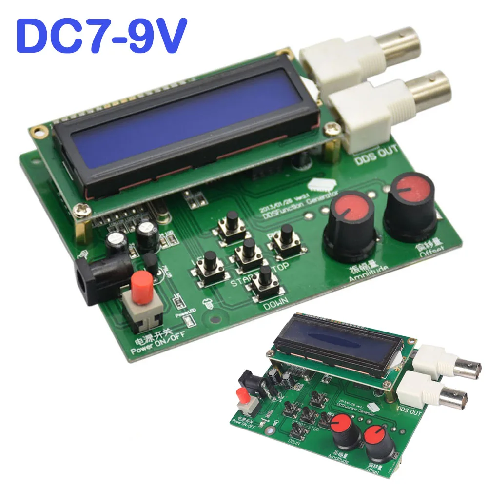 Модуль Генератора Сигналов DDS DIY Набор Синусоидальных Квадратных Треугольных 1