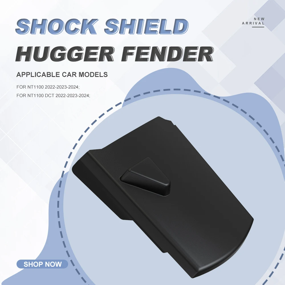 

2023 Shock Shield Rear Hugger Fender FOR HONDA NT1100 /DCT NT 1100 nt1100 2022-2024 ABS Plastic Motorcycle Accessories Parts