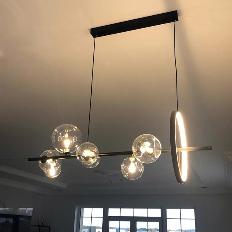 

Light Luxury American Industrial Style Lamp Home Decor Lustres Modern Creative Design Restaurant Light Bar Table Chandelier