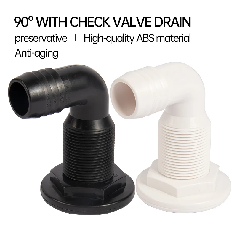 90 ° Морской дренажный выпуск яхты трюмные стоки для всех лодок морской двигатель