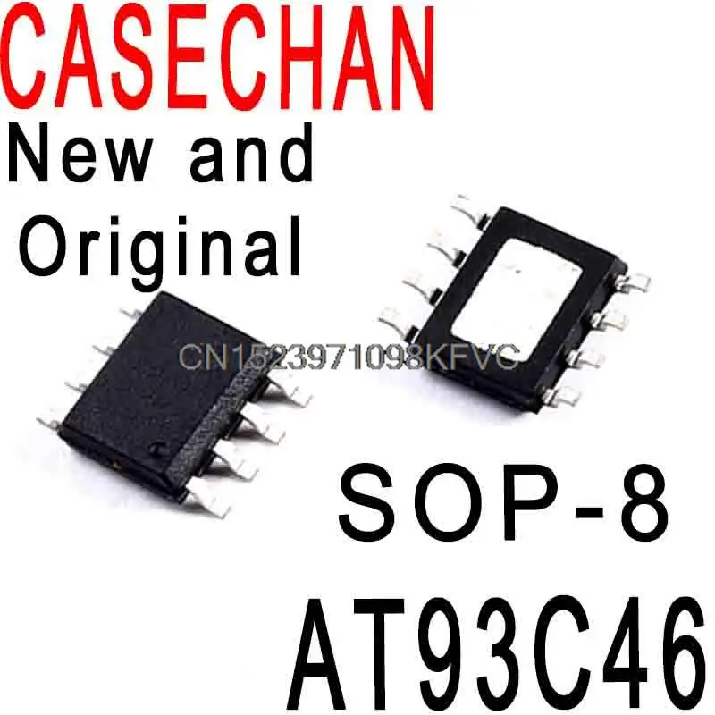 5 шт., новые и оригинальные 100% качественные 93C46-10SU-2.7 SMD SOP-8 память/серийный EEPROM стандартная новая Оригинальная AT93C46