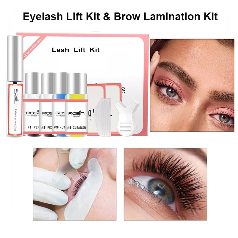 

Eyelash Lifting Kits Eyebrow Lamination Kit Eyelash Growth Eyebrow Enhancer Eyelash Extension Curling Perm Set Makeup Salon Home