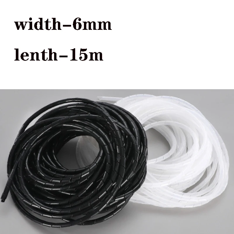 

Спиральный чехол для проводов 4/6/8/10/12/16 мм