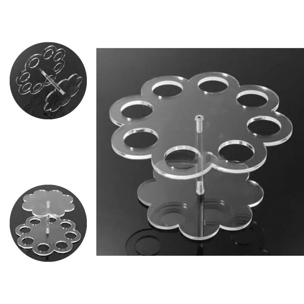 

Good Load Capacity Waterproof 8 Holes Sushi Hand Roll Ice Cream Stand for Dessert