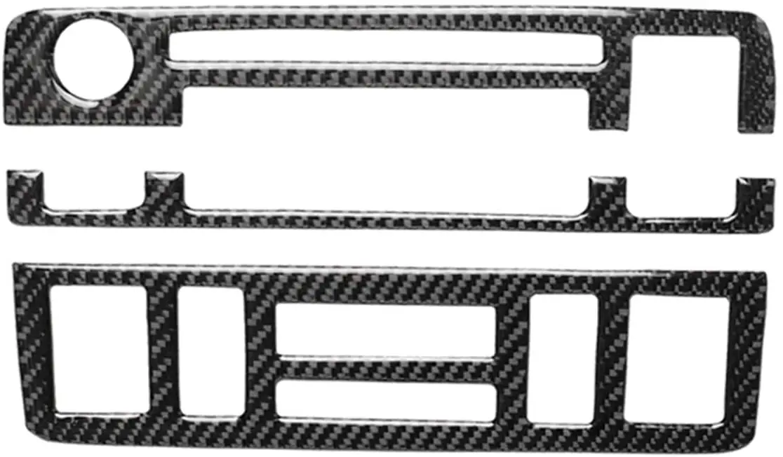 

Carbon Fiber Dashboard Mid Console Gearbox Water Cup Holder Panel for BMW 3 Series 4th E46 320i 325i 330i 335i 340i M3 1998-2006