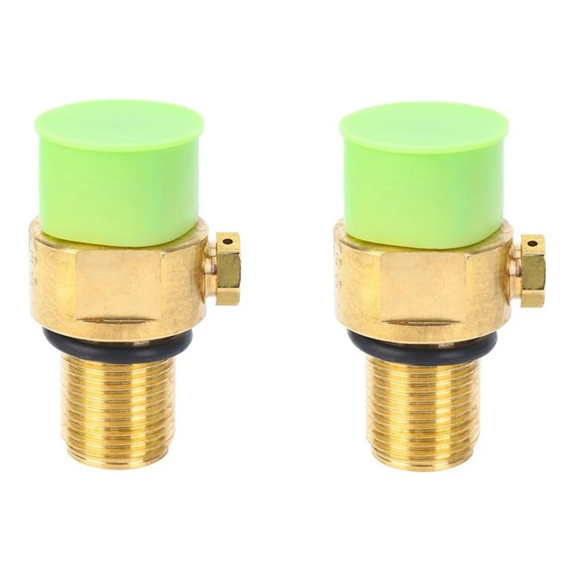 

Quality 2Pcs M18X1.5 Thread Tank Maker Valve Adapter Refill Co2 Pin Replacement 150Bar Tr21x4 Tank Valve Adapter For Soda Stream