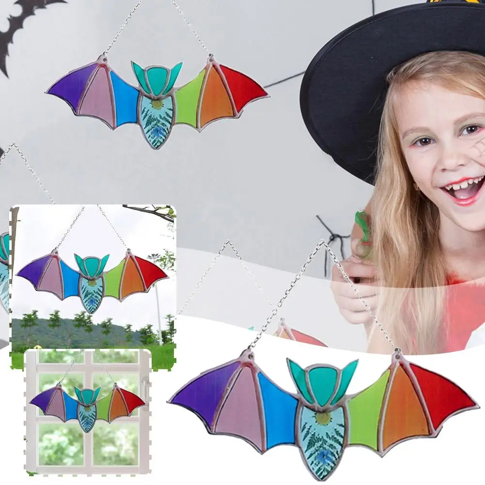 

Halloween Hanging Bat Gothic Window Horror Bat Pendant Wall Art Ornaments For Window Indoor Outdoor Props Halloween Party D D1B2