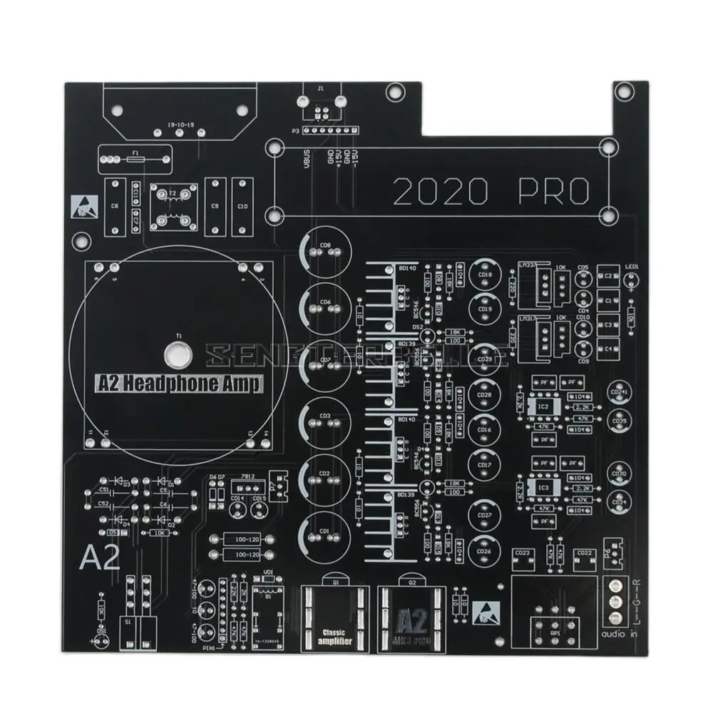 

HiFi A2 Headphone Amplifier PCB Board Based on Beyerdynamic Audio Amplifier Circuit For DIY