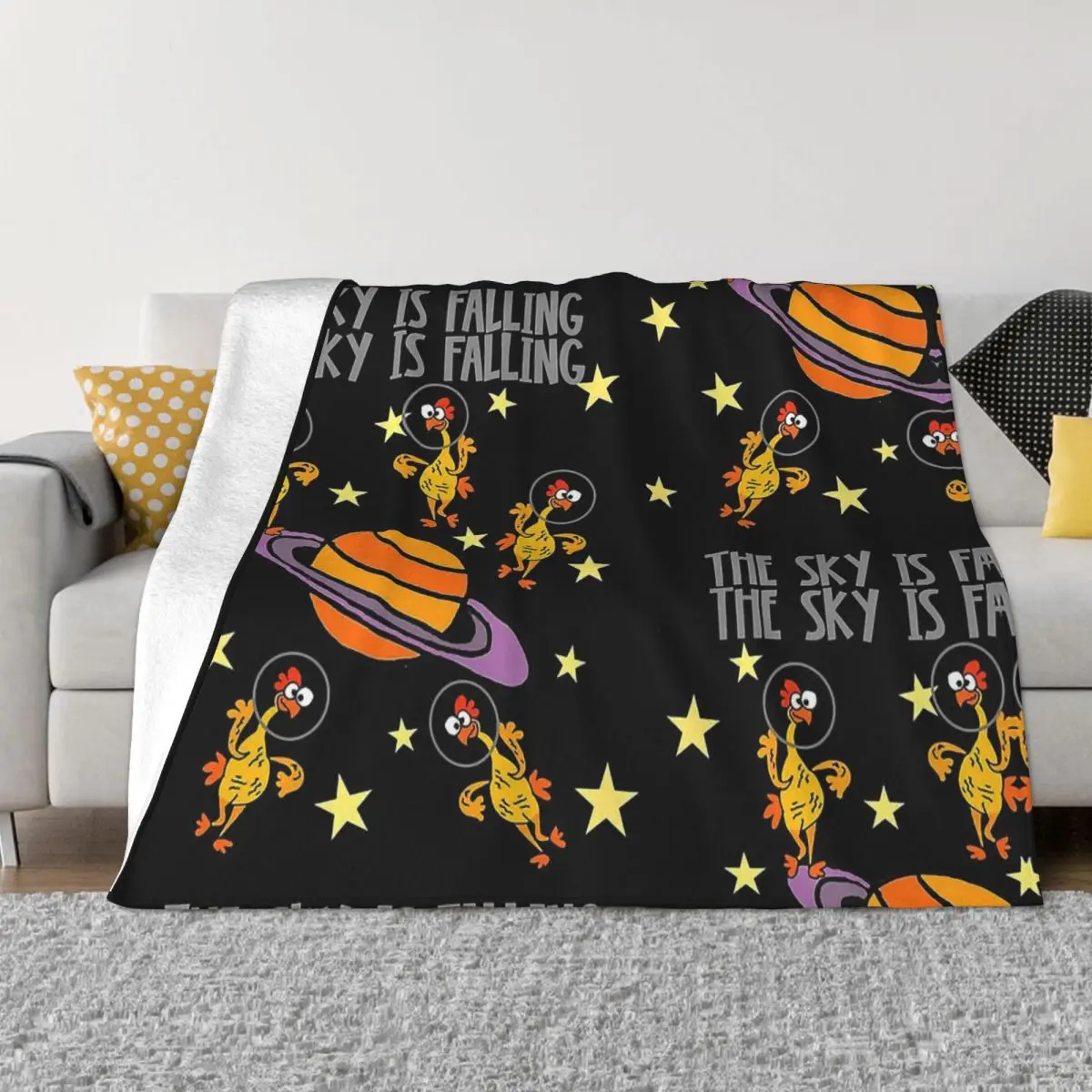 

Летное одеяло для астронавтов, Фланелевое украшение, резиновое портативное домашнее покрывало