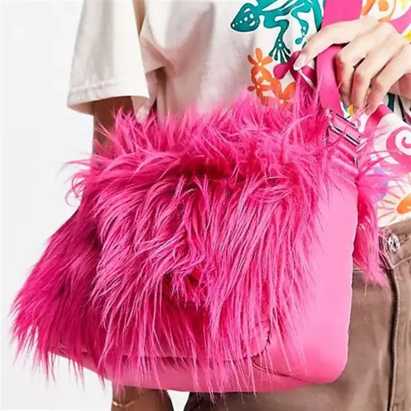 Длинная плюшевая ткань из искусственного меха для рукоделия и модной игрушки