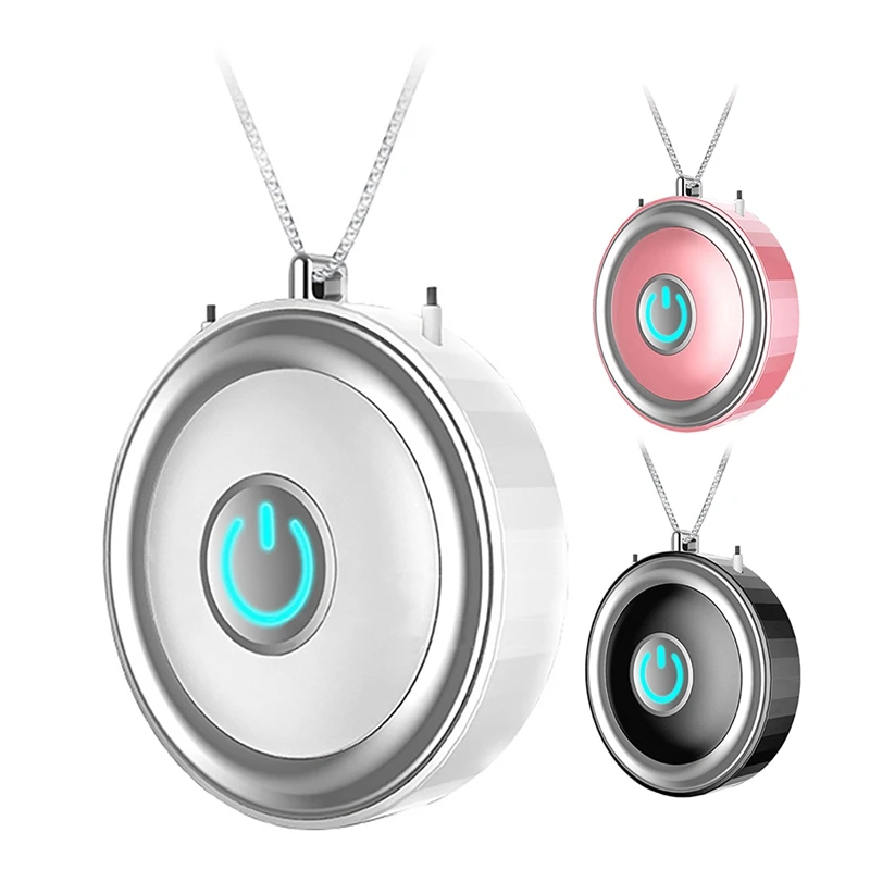 

HOT!20 Million Negative Ion Air Purifier Personal Wearable Mini Portable 300MAH Necklace Hanging Neck Air Purifier