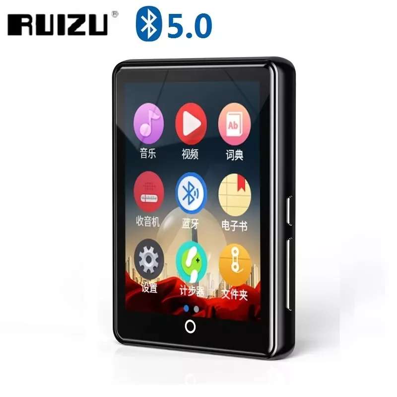 

NEW New Metal M7 Full Touch Screen Bluetooth MP3 Player 8GB 16GB HIFI Music Player With FM Radio E-Book Video Built-in Speaker