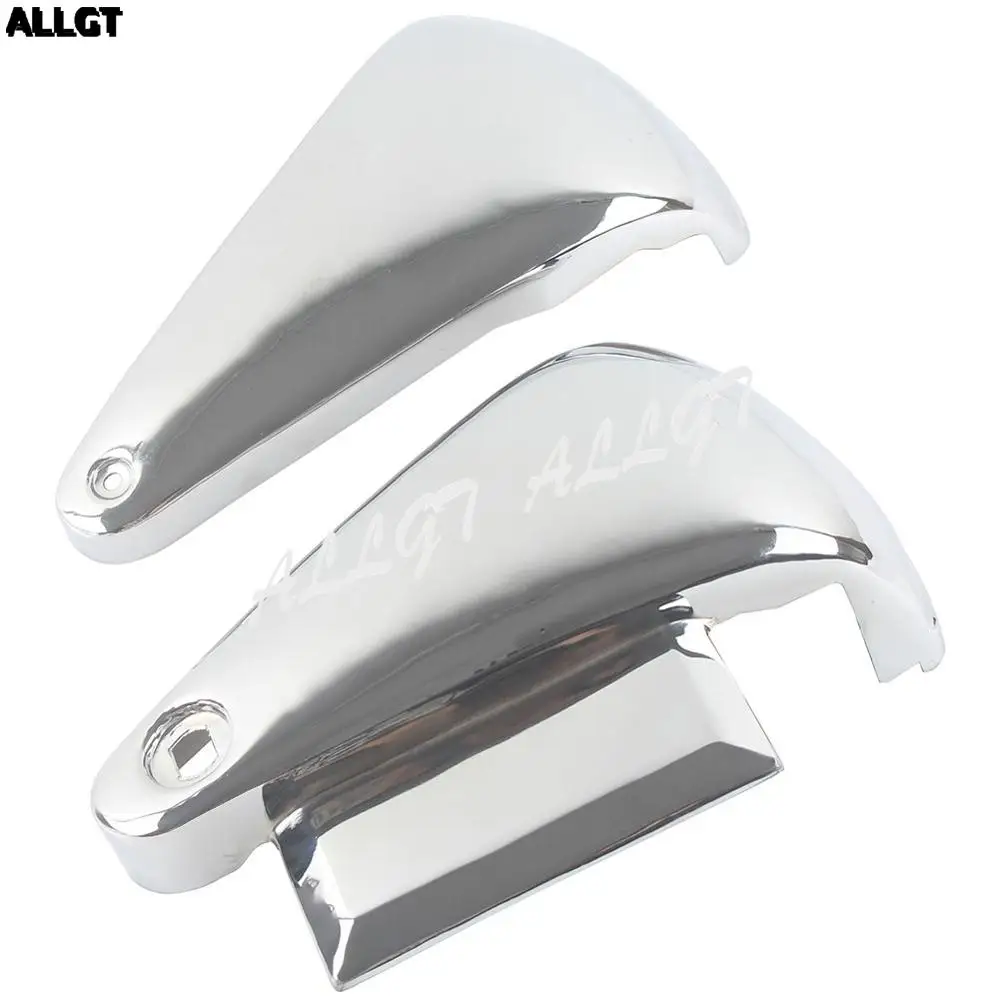 ALLGT Classic Chrome Side Covers for Kawasaki Vulcan Vn800a / Vn800 NEW