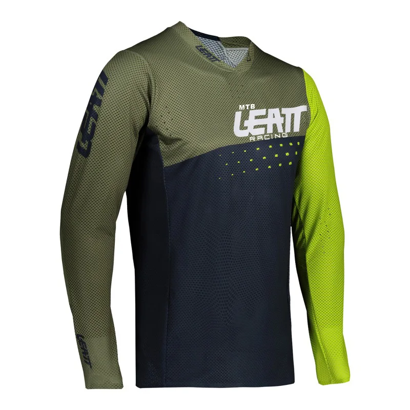 

Men's Downhill Jerseys mtb Leat rac Mountain Bike MTB Shirts Offroad DH Motorcycle Jersey Motocross Sportwear Clothing FXR bike