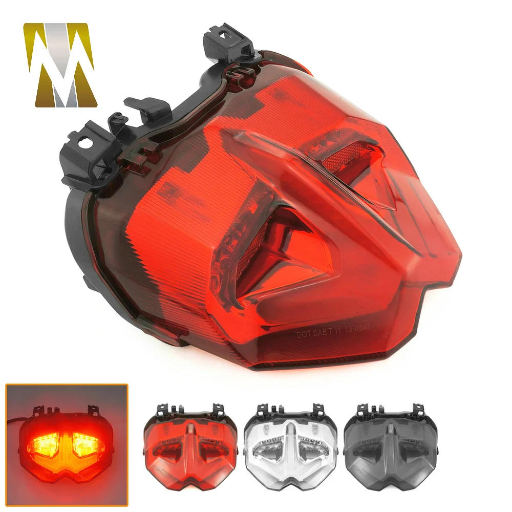 Motorcycle Rear Taillight Modified Brake Turn Signals Lamp LED Integrated Tail Lights For Yamaha MT09 MT-09 mt 09 SP 2021 2022