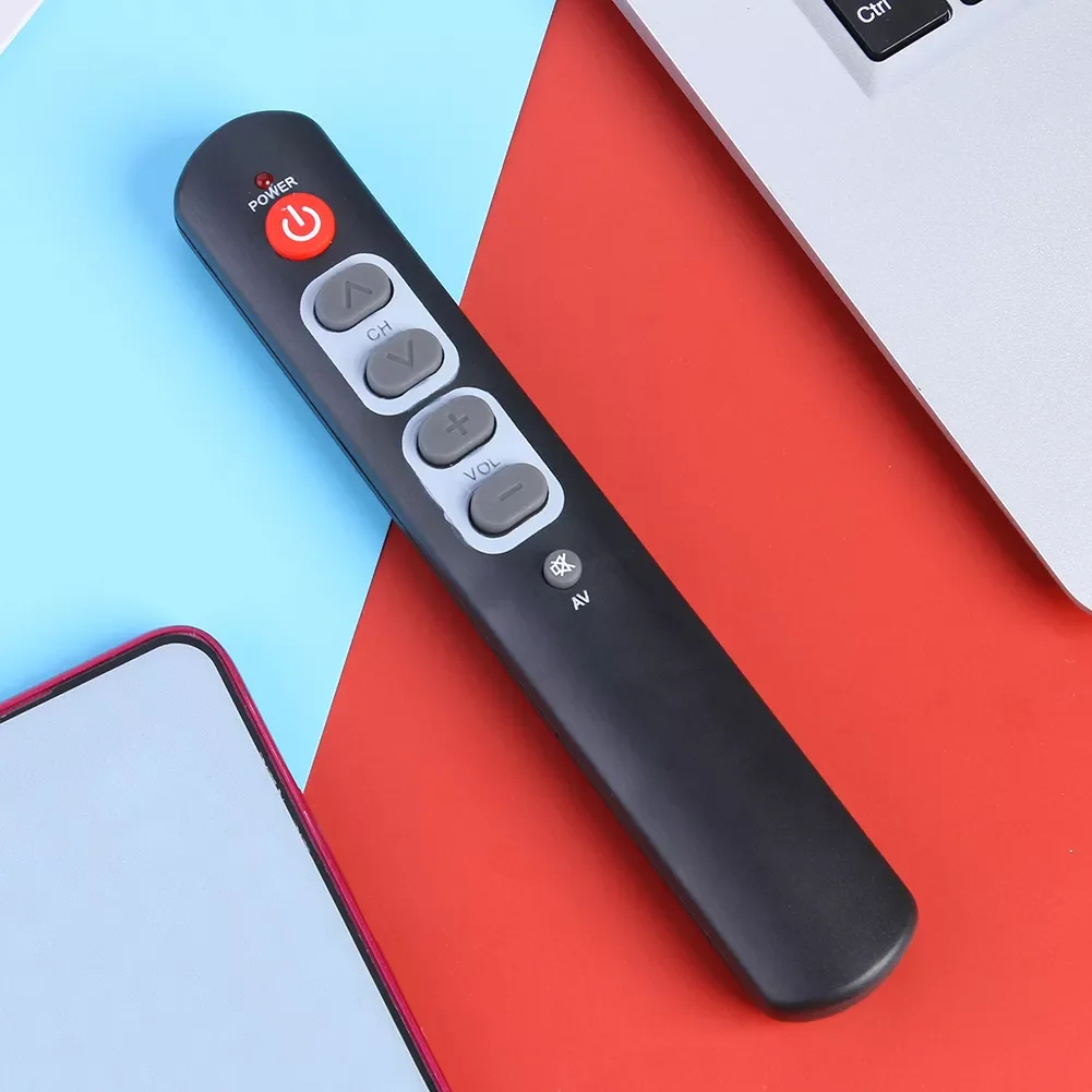 

jmt durableUniversal 6-key Pure Learning Remote Control for TV STB DVD DVB HIFI Copy Code From Infrared IR Remote Control2022
