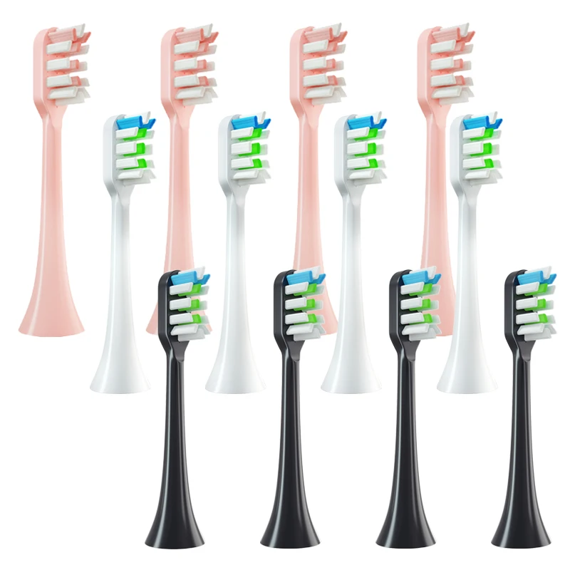 

12pcs/Set Replacement Toothbrush Heads For SOOCAS X3/X3U/X5 Sonic Electric Tooth Brush Nozzle Heads Replace Smart Brush Head