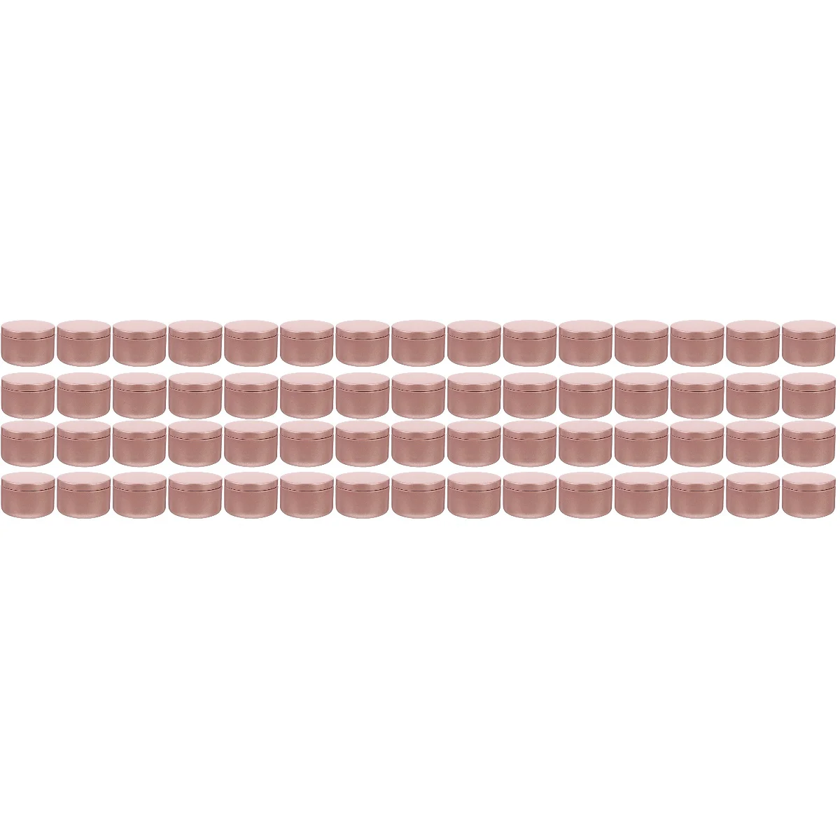 

60 Round Jars Tins 50ml Storage Container for Making