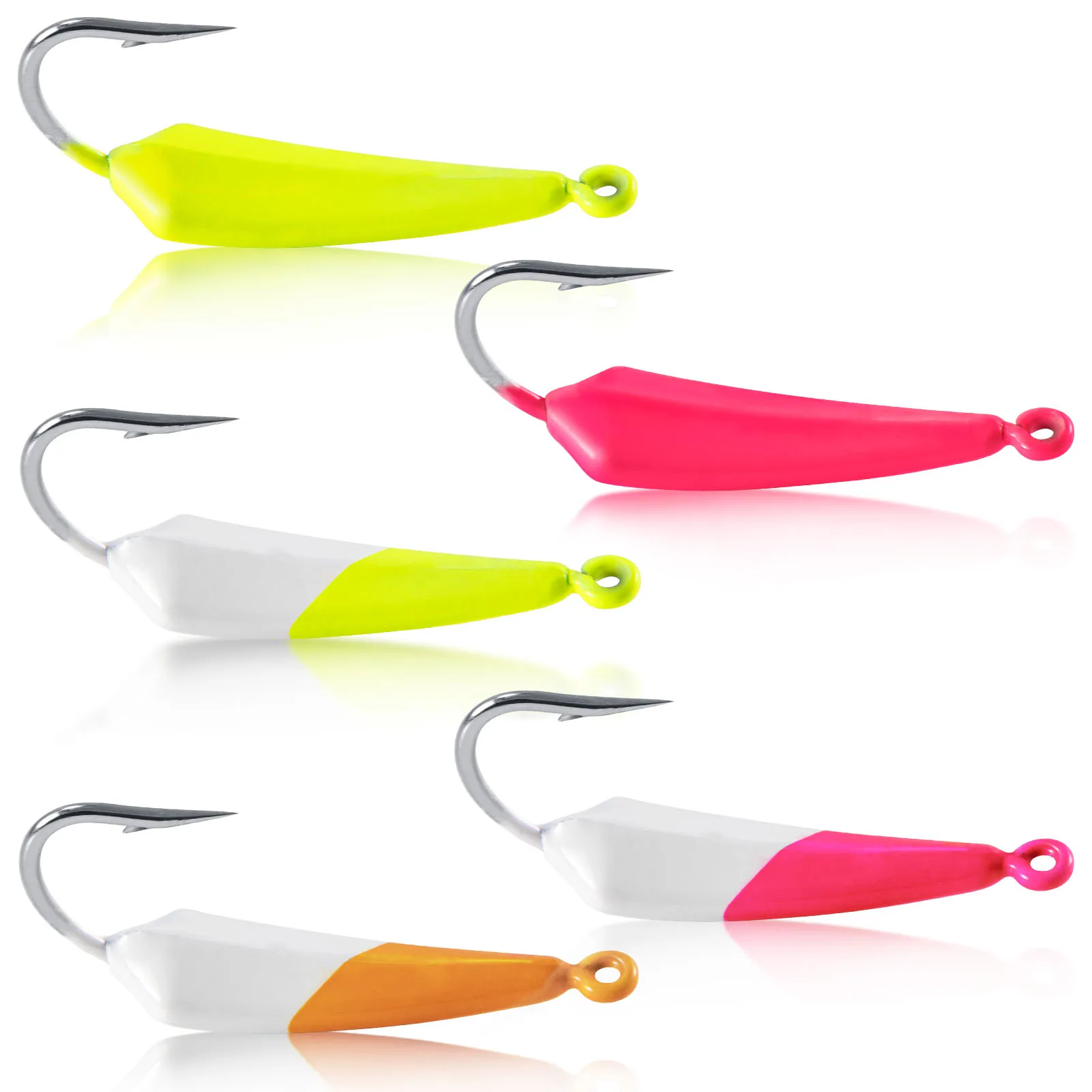 5 шт. рыболовные приманки 7 г 10 14