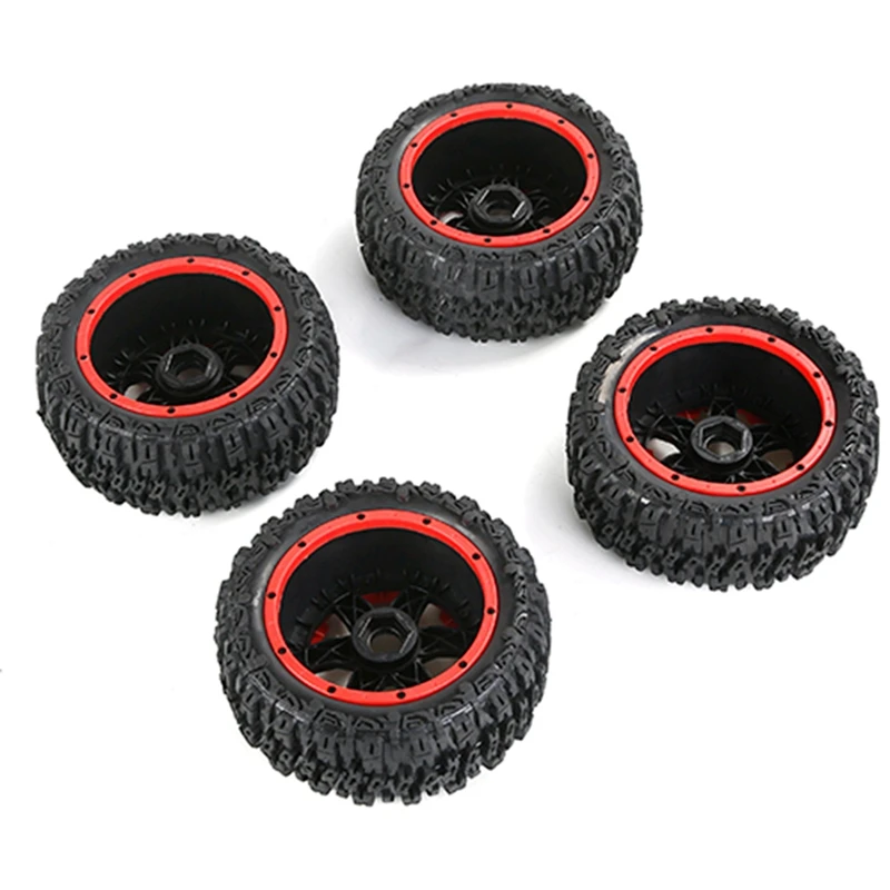 

Off-Road Tyres Off-Road RC Car Tyres For 1/5 HPI ROFUN BAHA ROVAN KM BAJA 5T/5SC/5FT Rc Car Toys Parts,Red