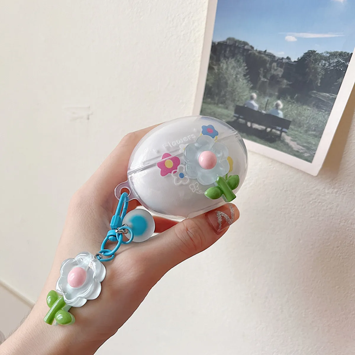 Чехол для Huawei Freebuds 5i милый мультяшный чехол сделай сам с красивым цветочным