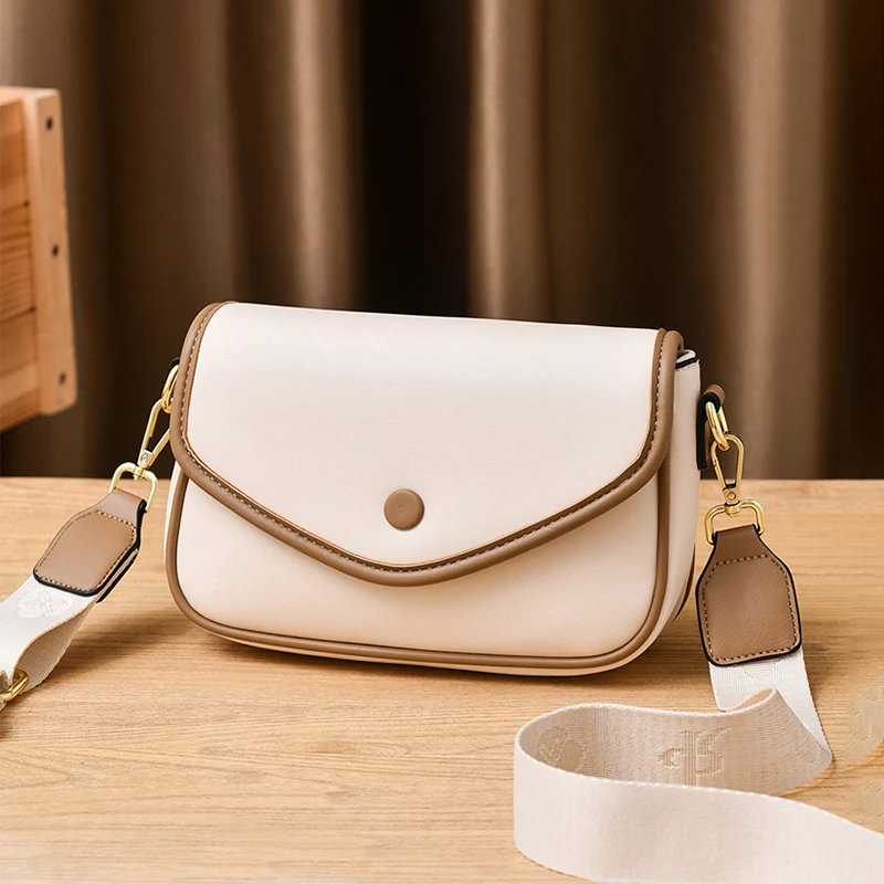

Small Bag Female 2023 Fashion Summer Crossbody Bag Color Contrast Simple All-match Fashion Texture Niche Shoulder Bag for Women