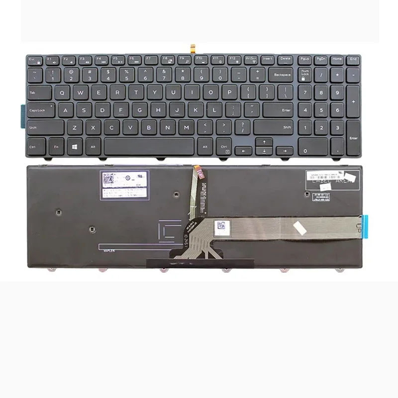 Новая клавиатура с подсветкой для DELL 14-5447 14C 14M/MR 3000 5000 3441 3442 3451 P49G