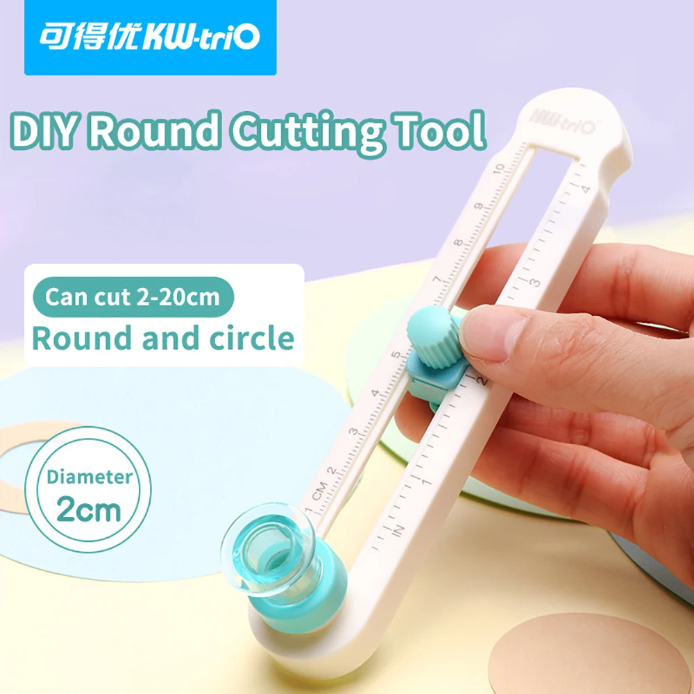 Регулируемый 360 круглый режущий нож компас резак резцы для скрапбукинга круглые