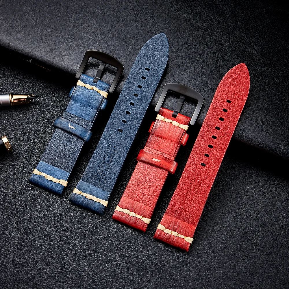 omega leather watch straps