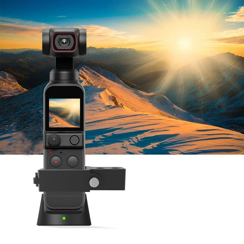 

Quick-Release Handheld Gimbal Camera CNC Aluminum Extension Module Connection Expansion Adapter For DJI Pocket 2