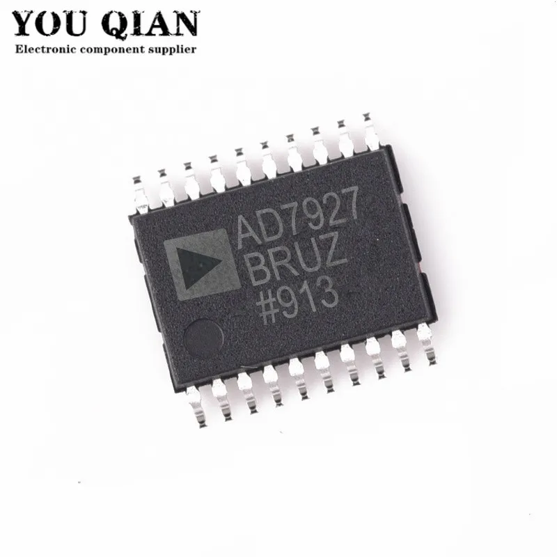 

AD7927BRUZ 7927BRUZ 8-канальный аналогово-цифровой преобразователь TSSOP20, новый оригинальный Φ AD7927 AD7927BRU