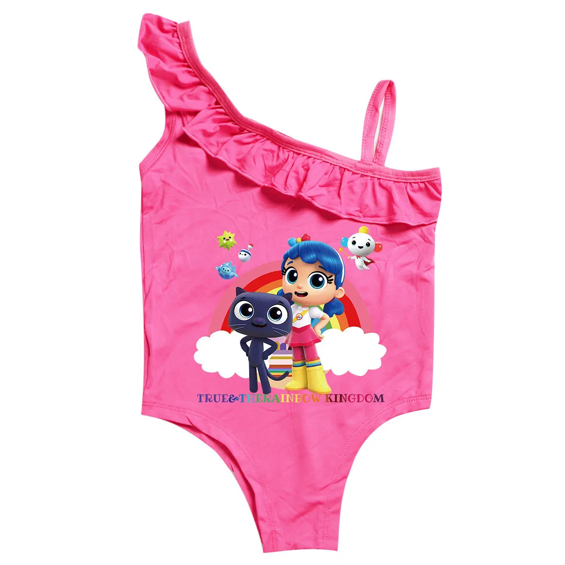 

Toddler Baby Girls True and The Rainbow Swimwear one piece Girls Swimsuit Children Swimwear Kids Beach wear Girls Bathing suit