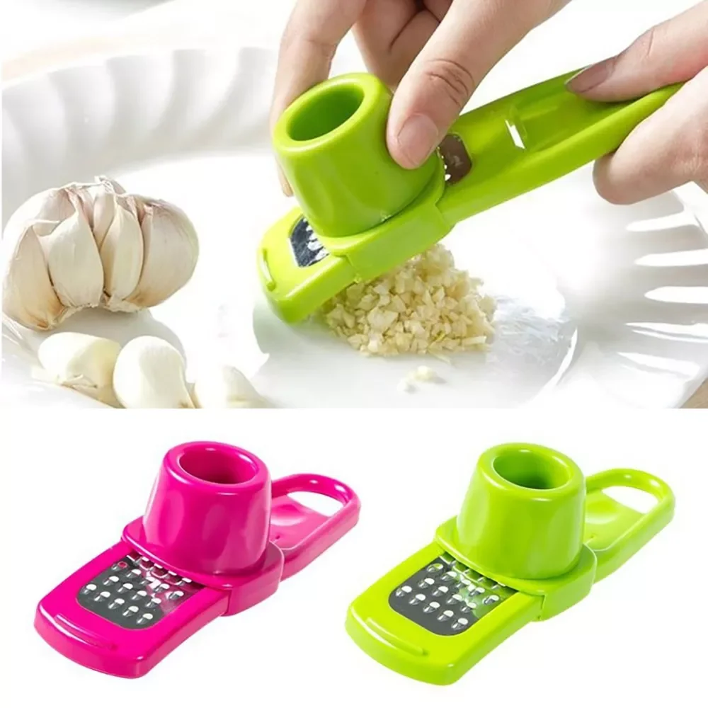 

2022New Gadget Multi-functional Creative Garlic Grinder Garlic Paste Press Household Manual Ginger Garlic Kichen Accessories
