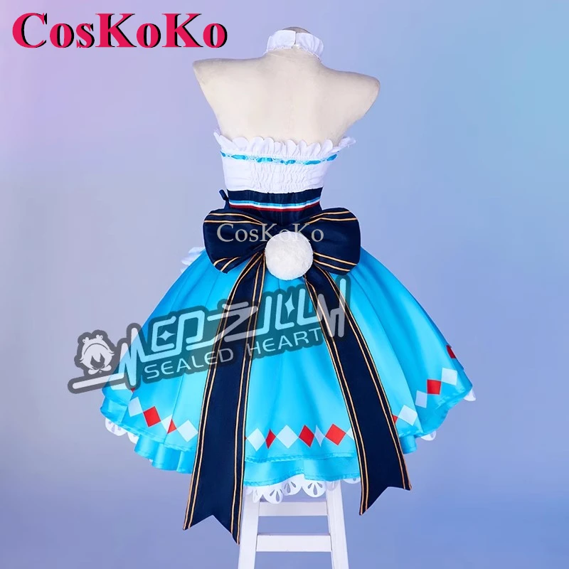 CosKoKo Eyjafjalla The Hvit Aska косплей игра арритари костюм сладкий милый стиль женский