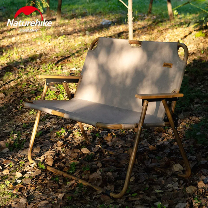 Naturehike двойной складной стул 600D уличное кресло для рыбалки спинка кемпинга