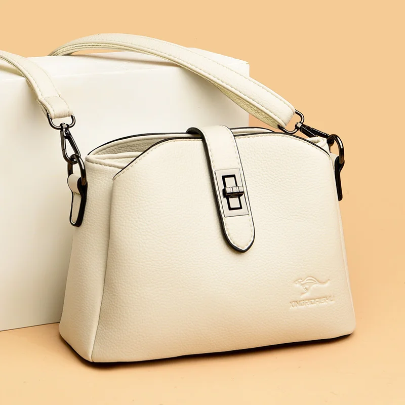 

Роскошная маленькая сумка-мешок из мягкой кожи с 3 слоями, женская сумочка 2023, роскошная женская сумка через плечо, женская сумка-мессенджер, тоут