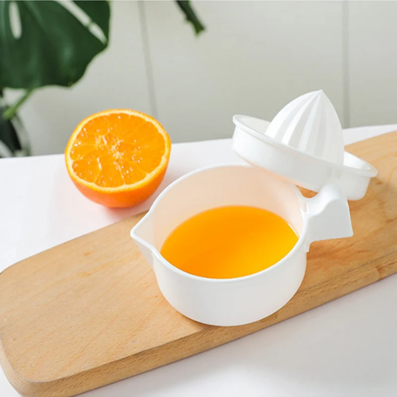 1Pcs Manual Portable Citrus Juicer Plastic Orange Lemon Squeezer Kitchen Accessories Fruit Tool Juicer Machine Kitchen Tools images - 6
