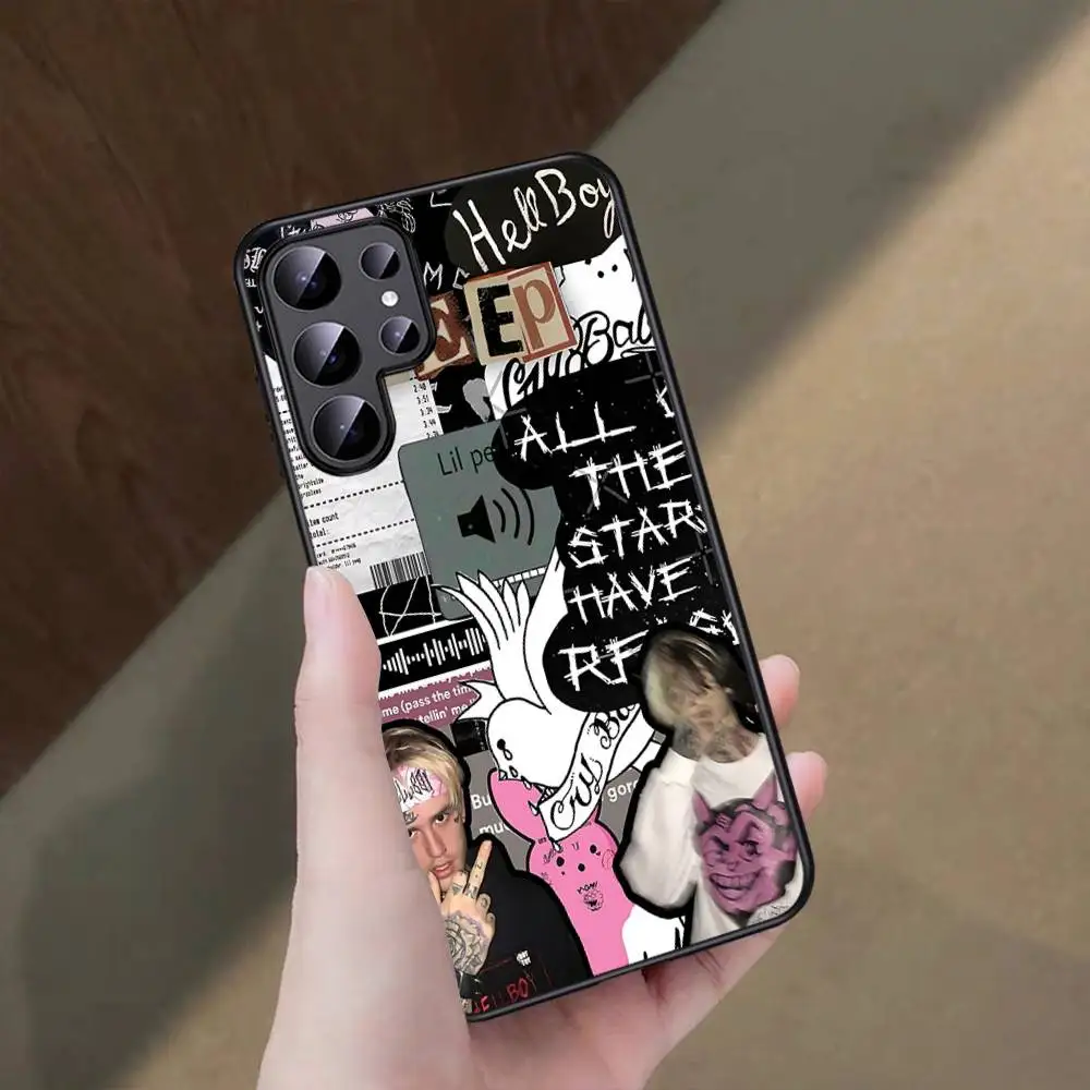 Чехол для телефона Rapper L-Lil P-Peep Hip Hop Rock для Samsung S24 FE, S25 Ultra, S20 Lite, S21, S30, S22, S23, S24, S22 Ultra 5G (art.: 3920da2d6141b) - 3920da2d6141b