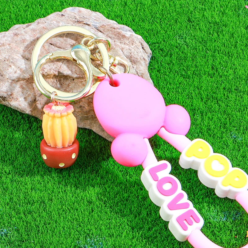 Имитация кактуса сочное растение в горшке микропейзажная фигурка миниатюрные