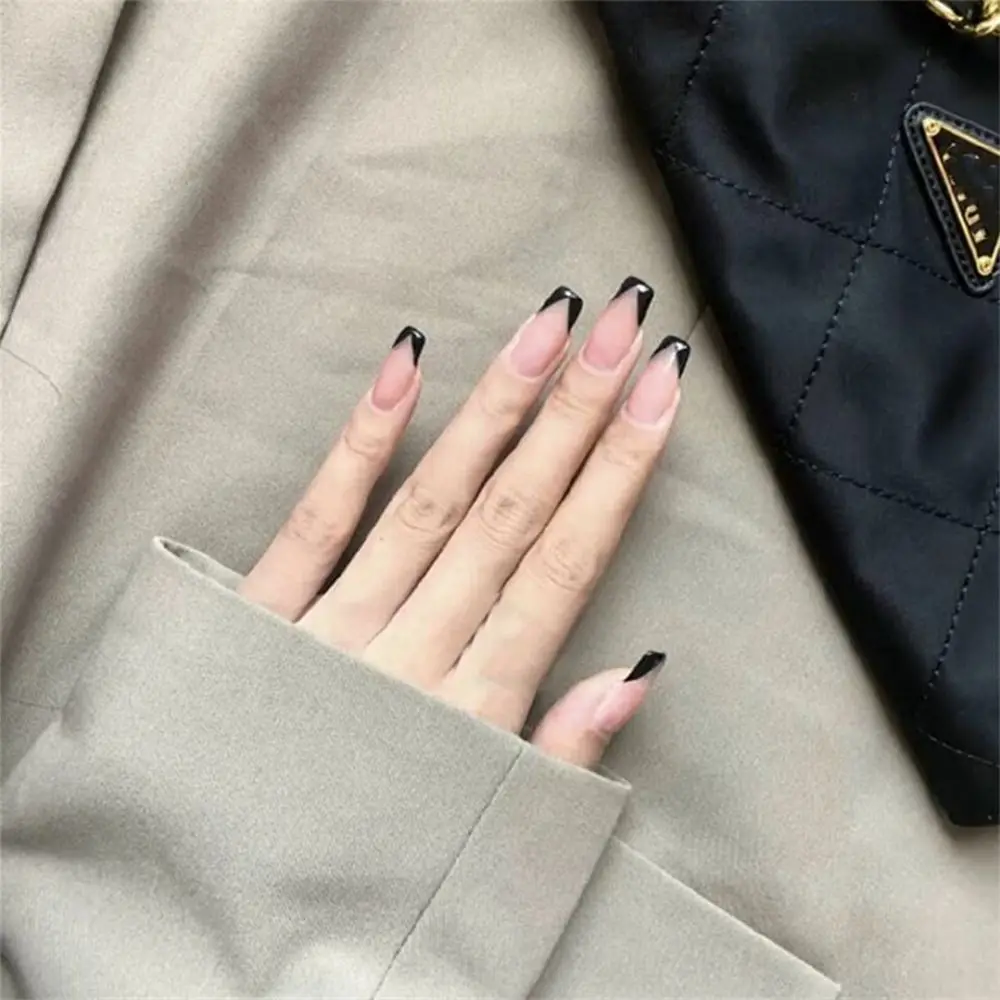 

24pcs/Box Detachable Manicure Tool Fashion Artificial Fake Nails Ballerina False Nails Wearable Nail Tips