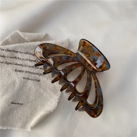 MOONBIFFY Акриловые заколки-крабы