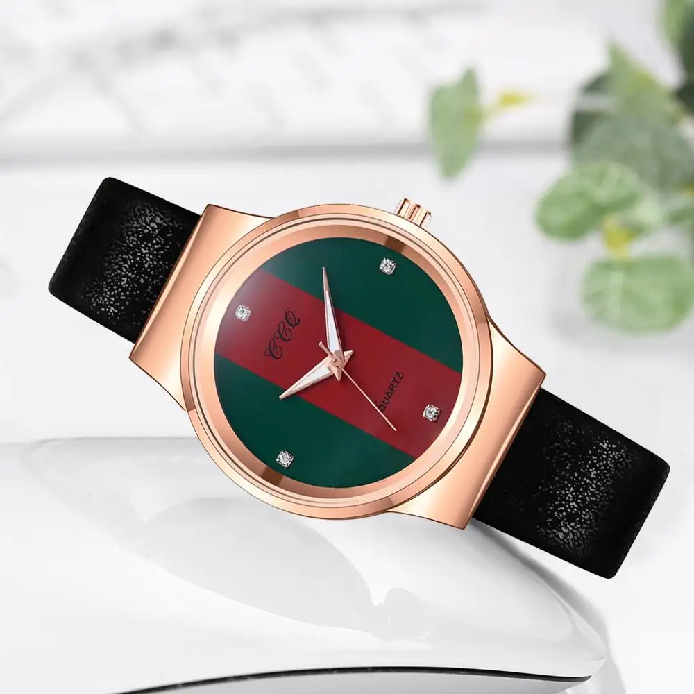 

Luxury Brand Women Watches 2020 Female Fashion Casual Rose Gold Dial Leather Quartz Wristwatch Ladies Dress Watch Relogio Clock