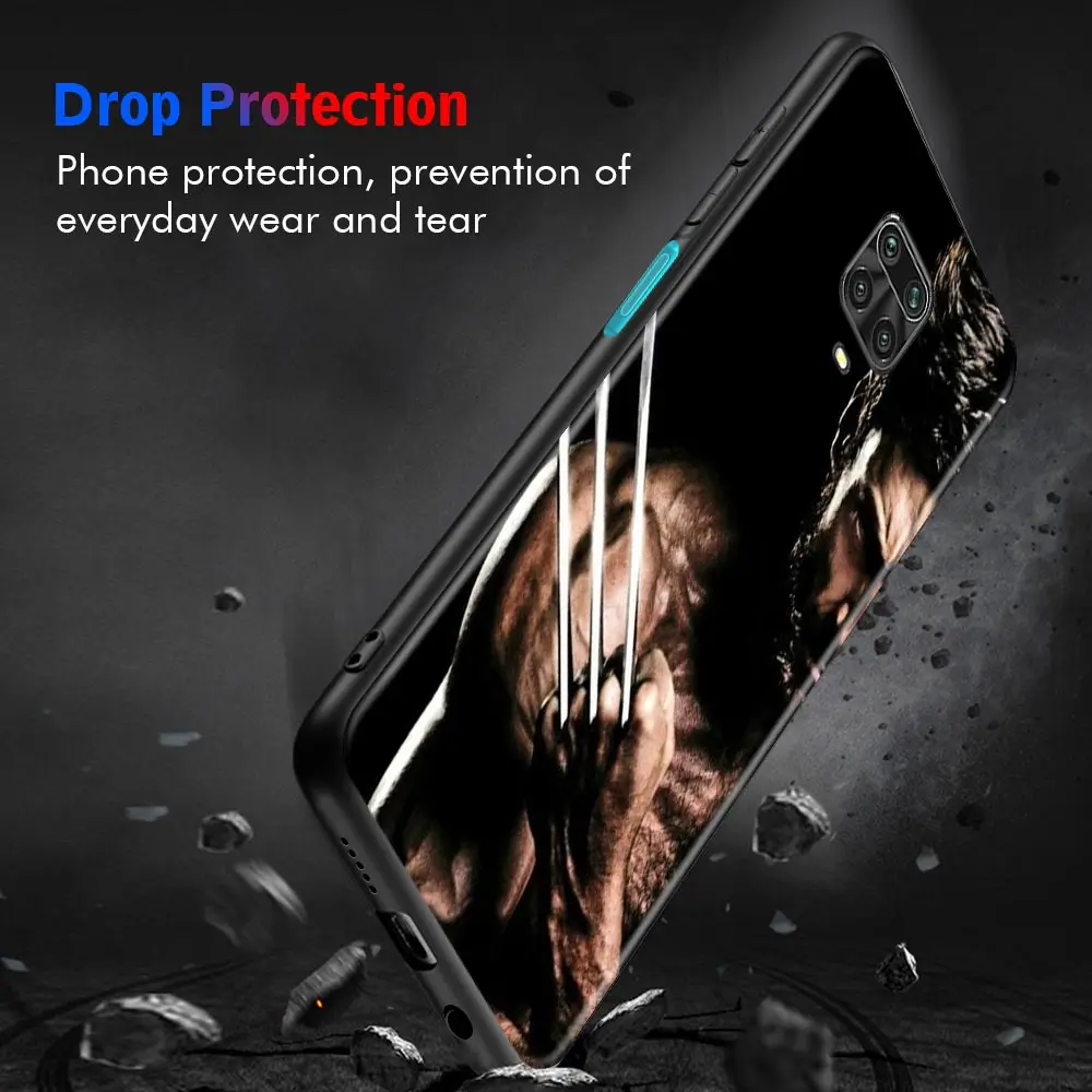 Marvel Wolverine Logan James Howlett For Xiaomi Redmi Note 11 9 8 10 Pro 7 9T 8T 9S 10Lite 11T 11S Case for REDMI 9C 9A 7A |