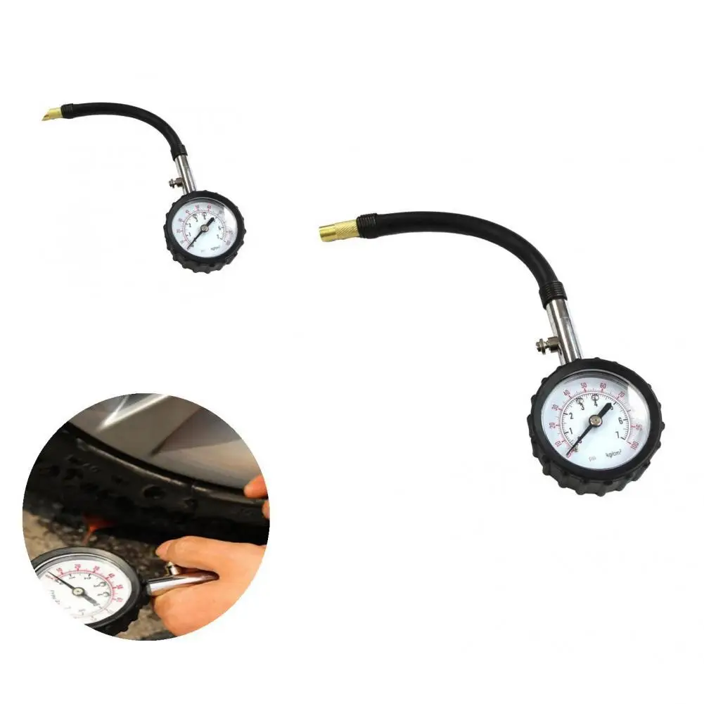 

Easy to Read Solid Car Tyre Air Pressure Tester Meter Car Accessories