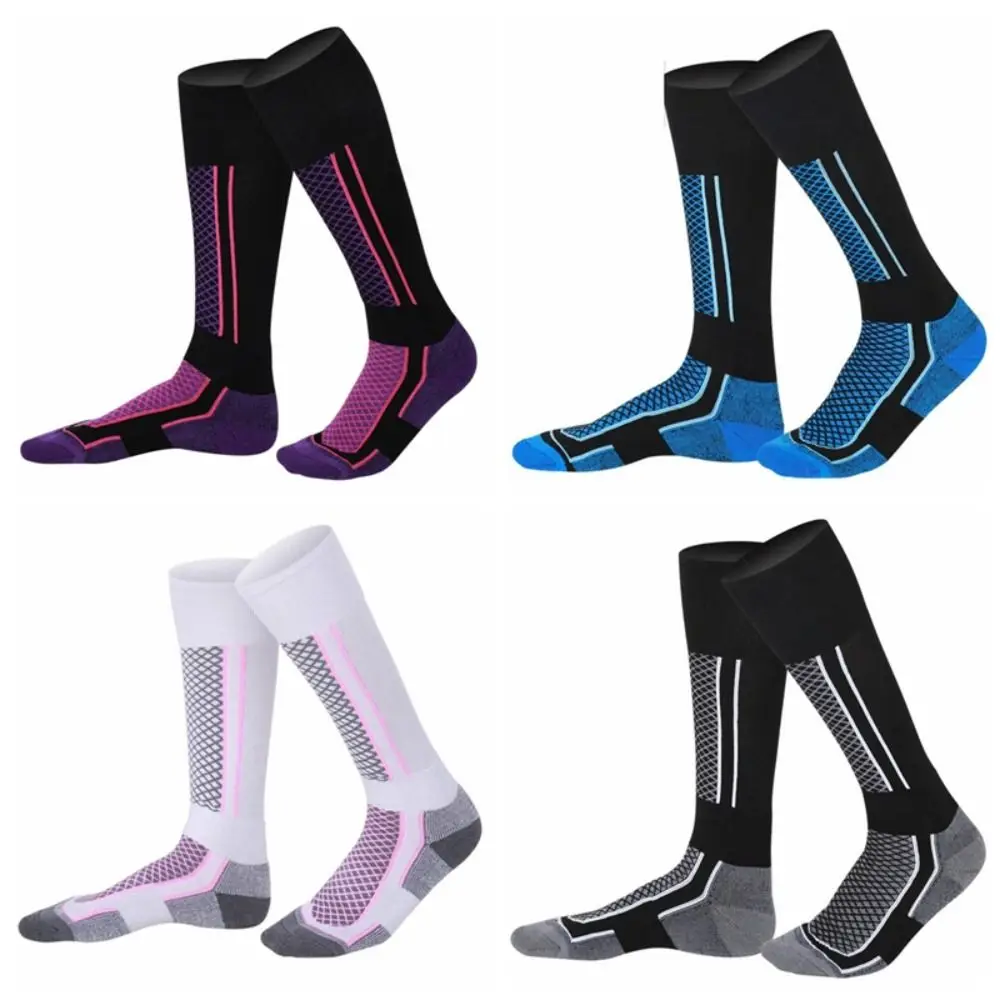 1 пара лыжных носков из смеси хлопка Alpine Region осушающие теплые длинные походные